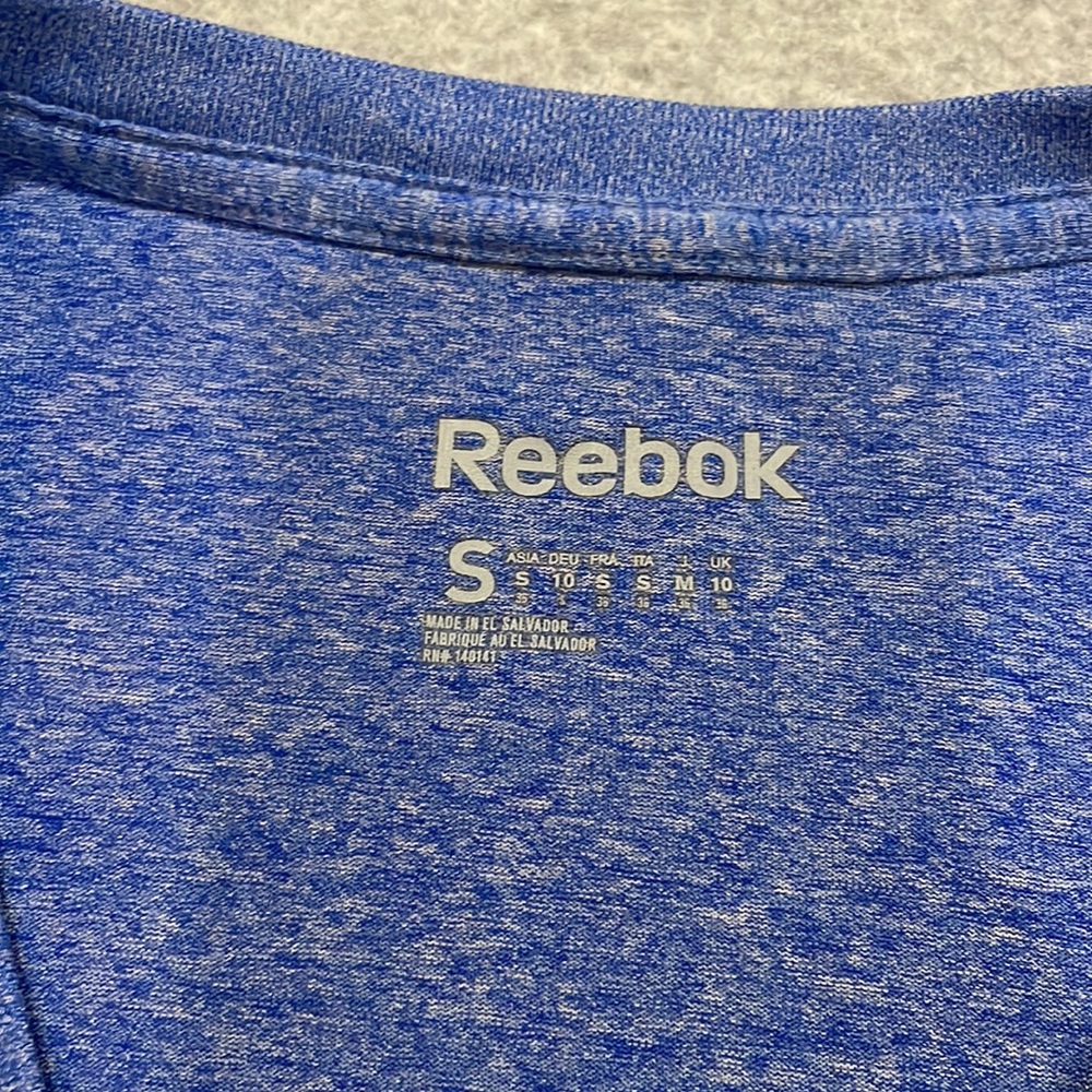 Blue Reebok V-neck - Picture 2 of 3